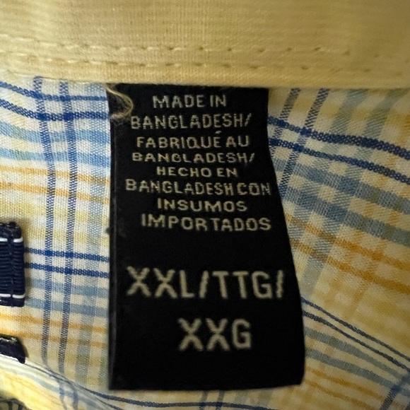 Izod Men’s Long Sleeve Button Up Shirt Size XXL - Picture 7 of 9